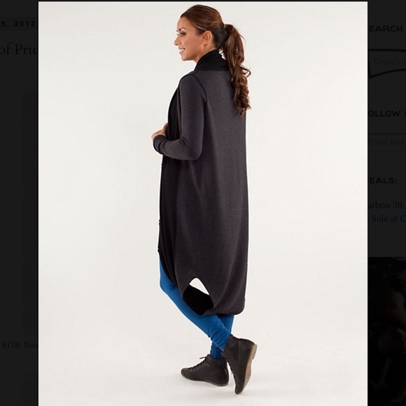 Lululemon Intuition Sweater Wrap